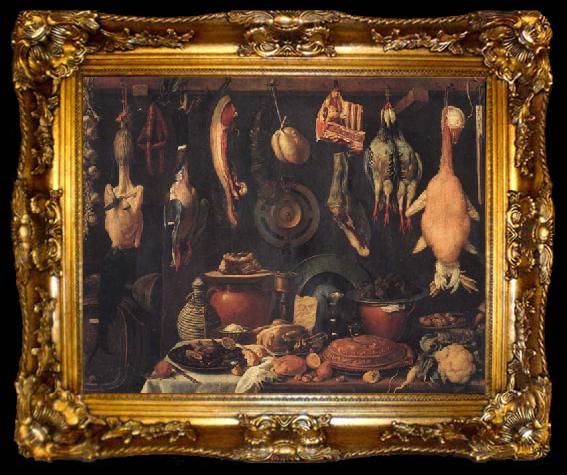 framed  Jacopo da Empoli Still Life with Game, ta009-2